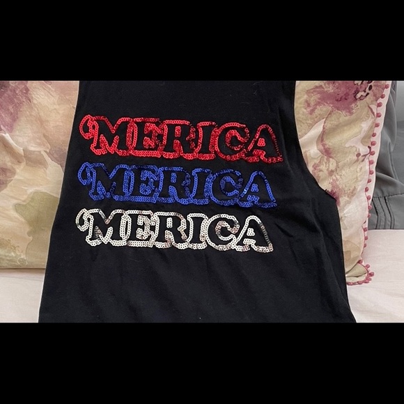 Victoria Secret Pink Bling America top - Picture 2 of 3